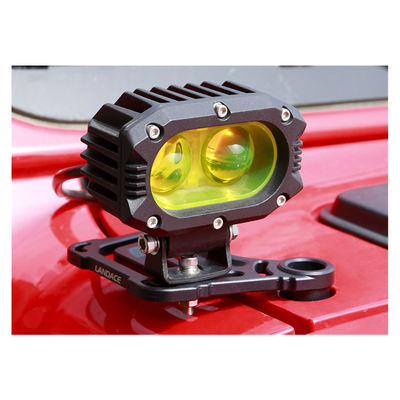 Jeep Wrangler JL/JLU A-Pillar Windshield Hood Mount Bracket Off-Road Light Bar Mounts (پایگاه شیشه ی جلو پلک A، هیود شیشه ی جلو پلک JL/JLU)