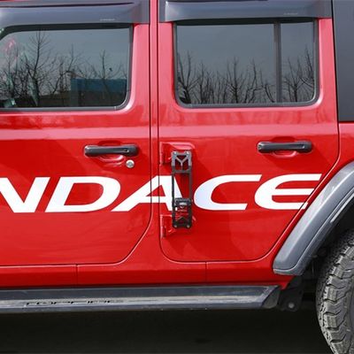 Qingdao کارتن سخت آنوديزه آلومينيوم آلیاژ درب جانبي سقف پدال پای برای جیپ Wrangler