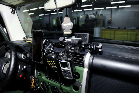 دستکش نصب براکت برای تویوتا FJ کروزر کامل برای نصب تلفن GPS یا دوربین