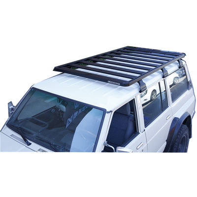 Y60 1889*1225mm وزن خالص 23.5kg SUV ماشین سقف رک 4x4 گرم استیل جهانی آلومینیوم جعبه سیاه بسته بندی