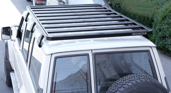 Y60 1889*1225mm وزن خالص 23.5kg SUV ماشین سقف رک 4x4 گرم استیل جهانی آلومینیوم جعبه سیاه بسته بندی